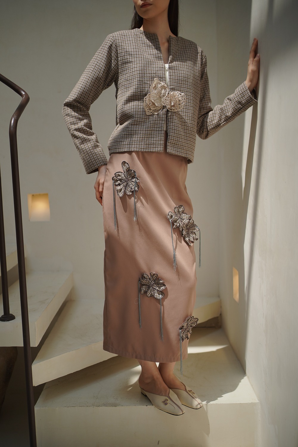 EMBROIDERED SKIRT - GLASHKA