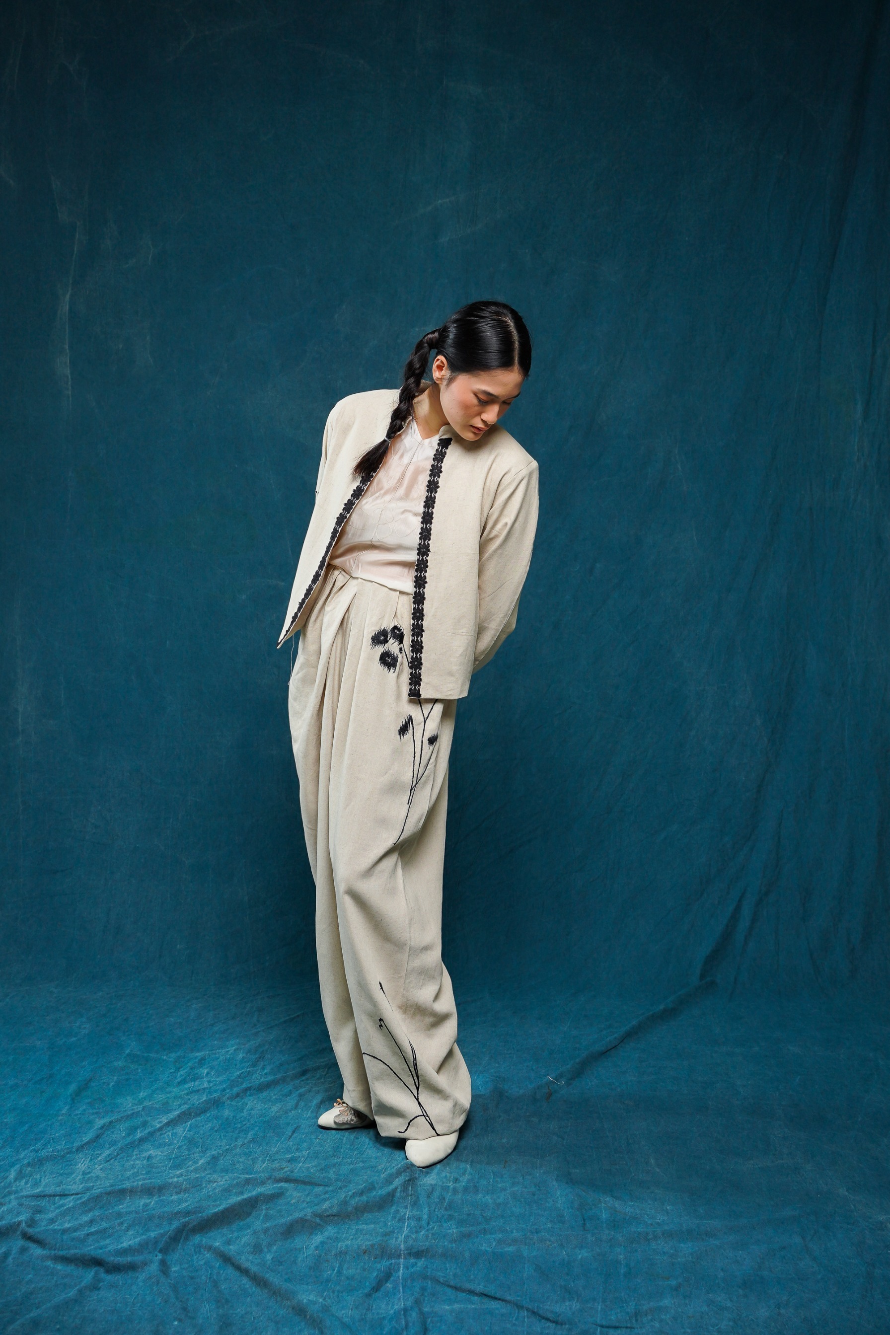 LINEN PANTS - GLASHKA