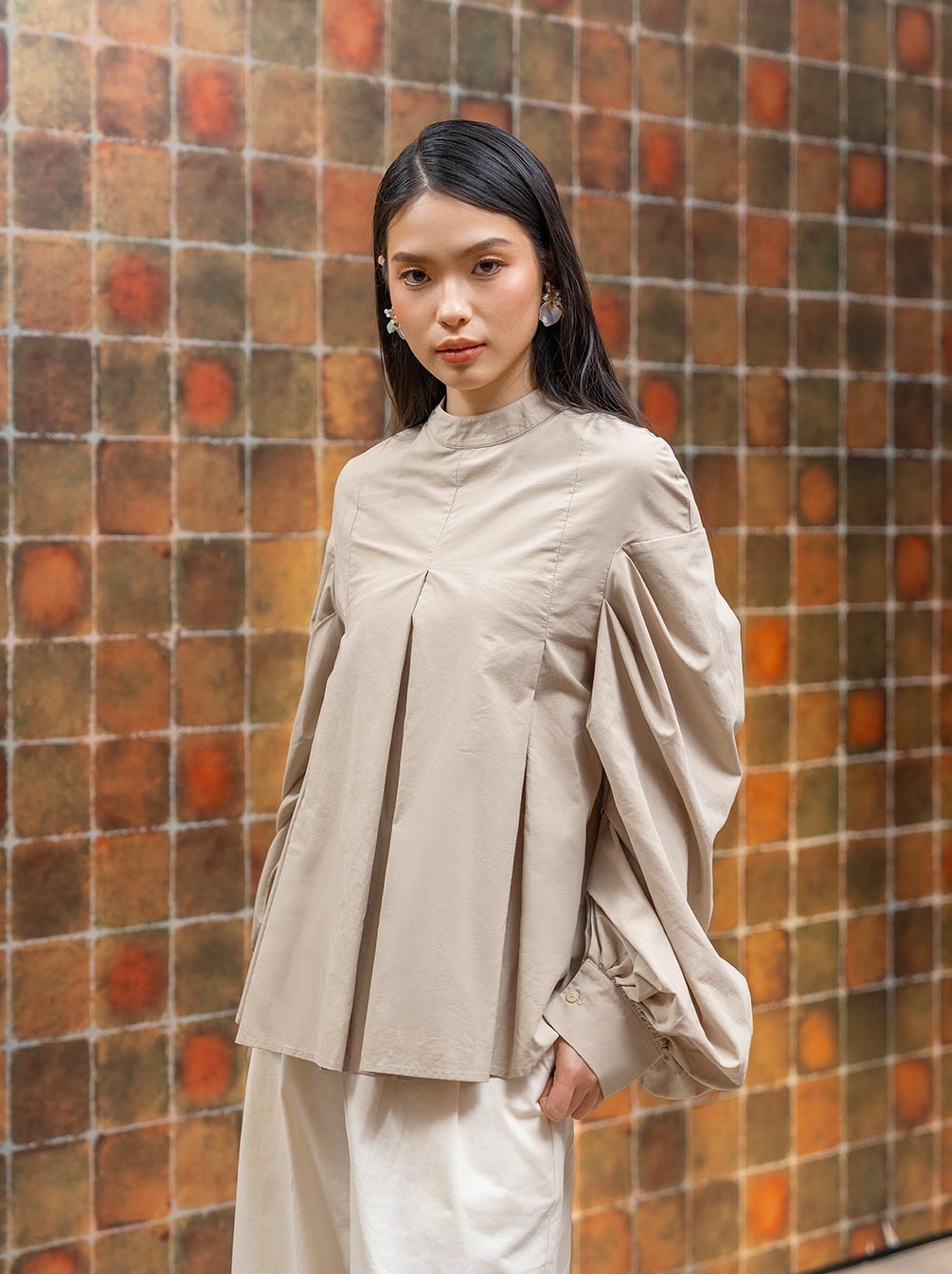 MAHIRA PUFF SLEVE TOP - KAMI