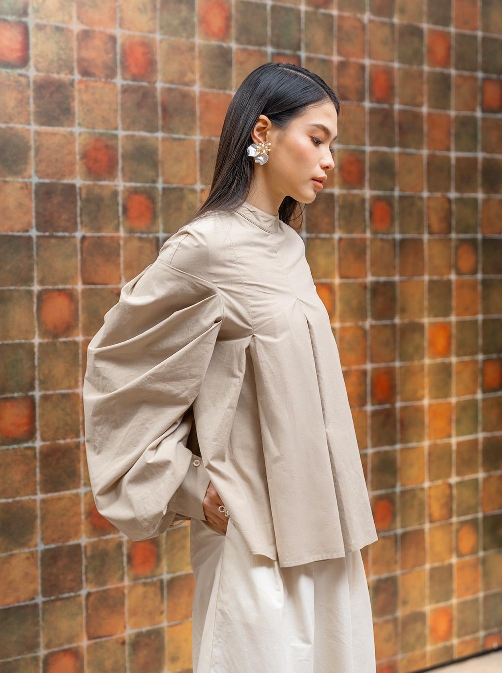 MAHIRA PUFF SLEVE TOP - KAMI