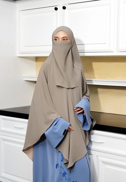 Image of CALLA KHIMAR SET - MAYYECH