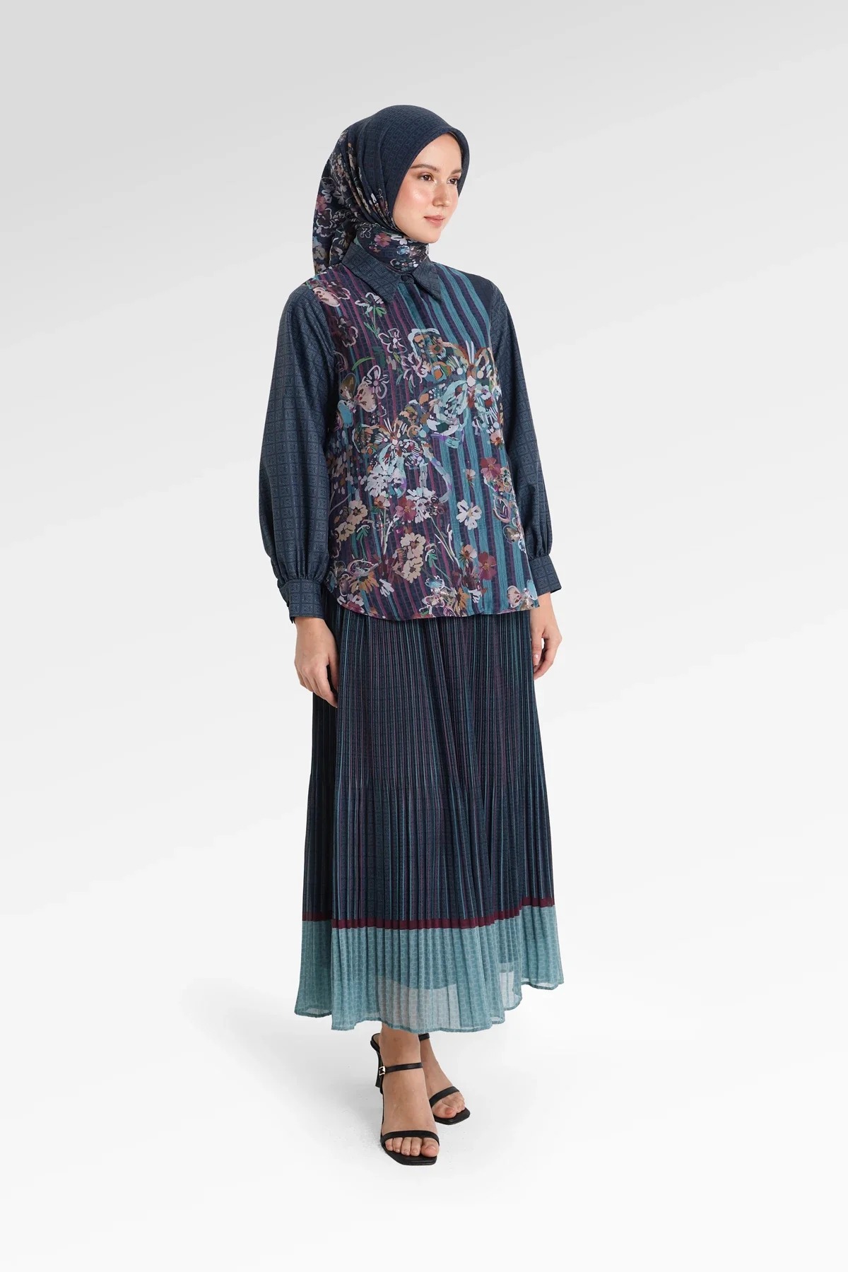 METANOIA SHEER LAYERED SHIRT - BENANG JARUM