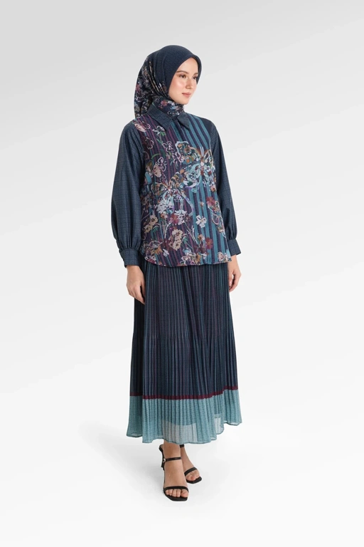 METANOIA SHEER LAYERED SHIRT - BENANG JARUM