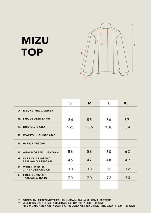 MIZU OVERSIZED TOP - KAMI
