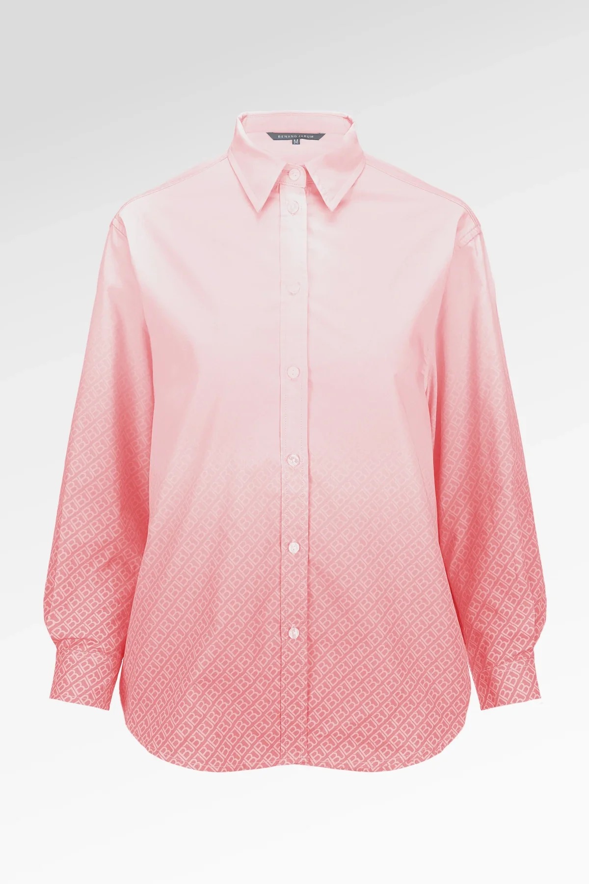 MONOGRAM GRADIENT SHIRT - BENANG JARUM
