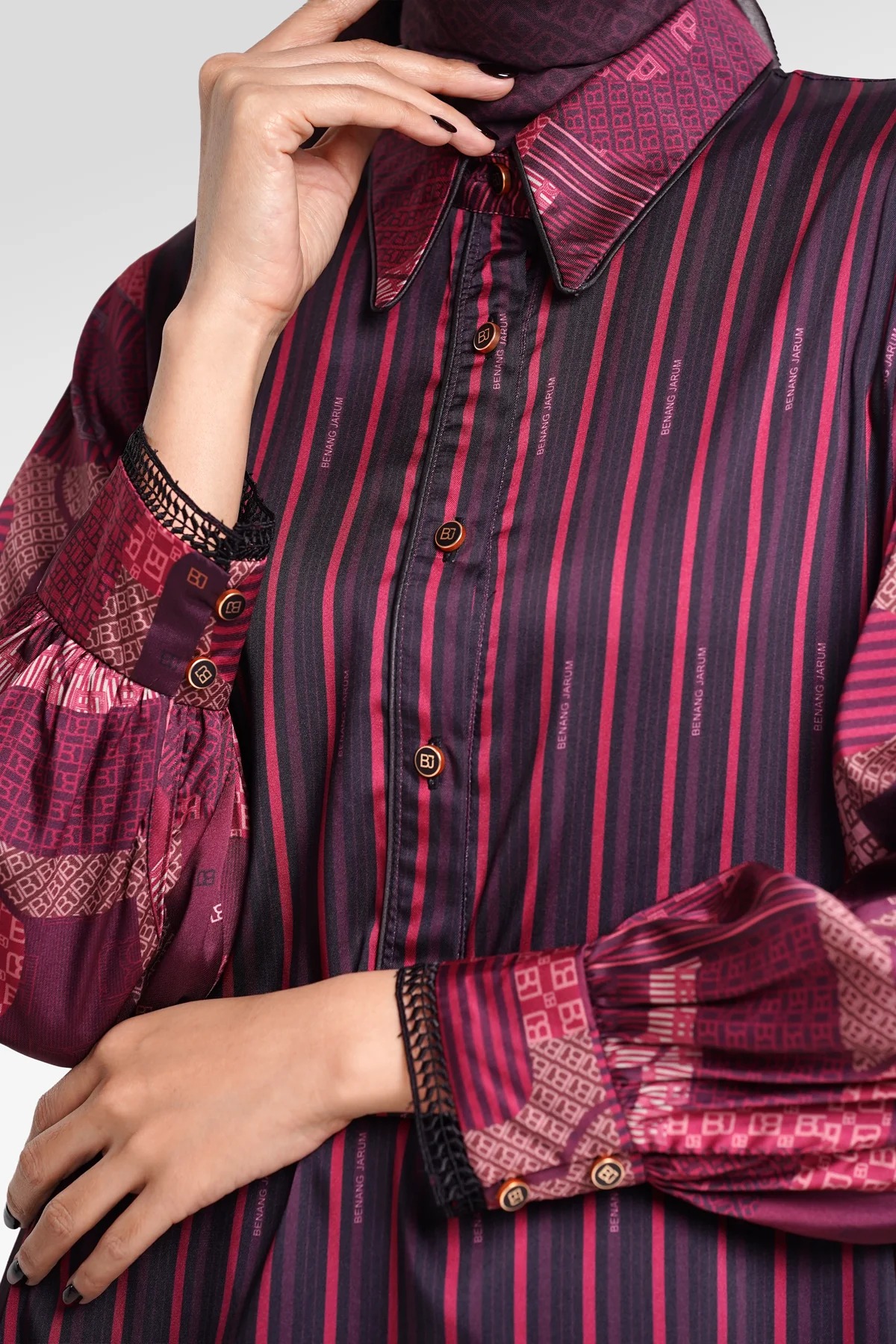 MONO LINE MAXI DRESS - BENANG JARUM