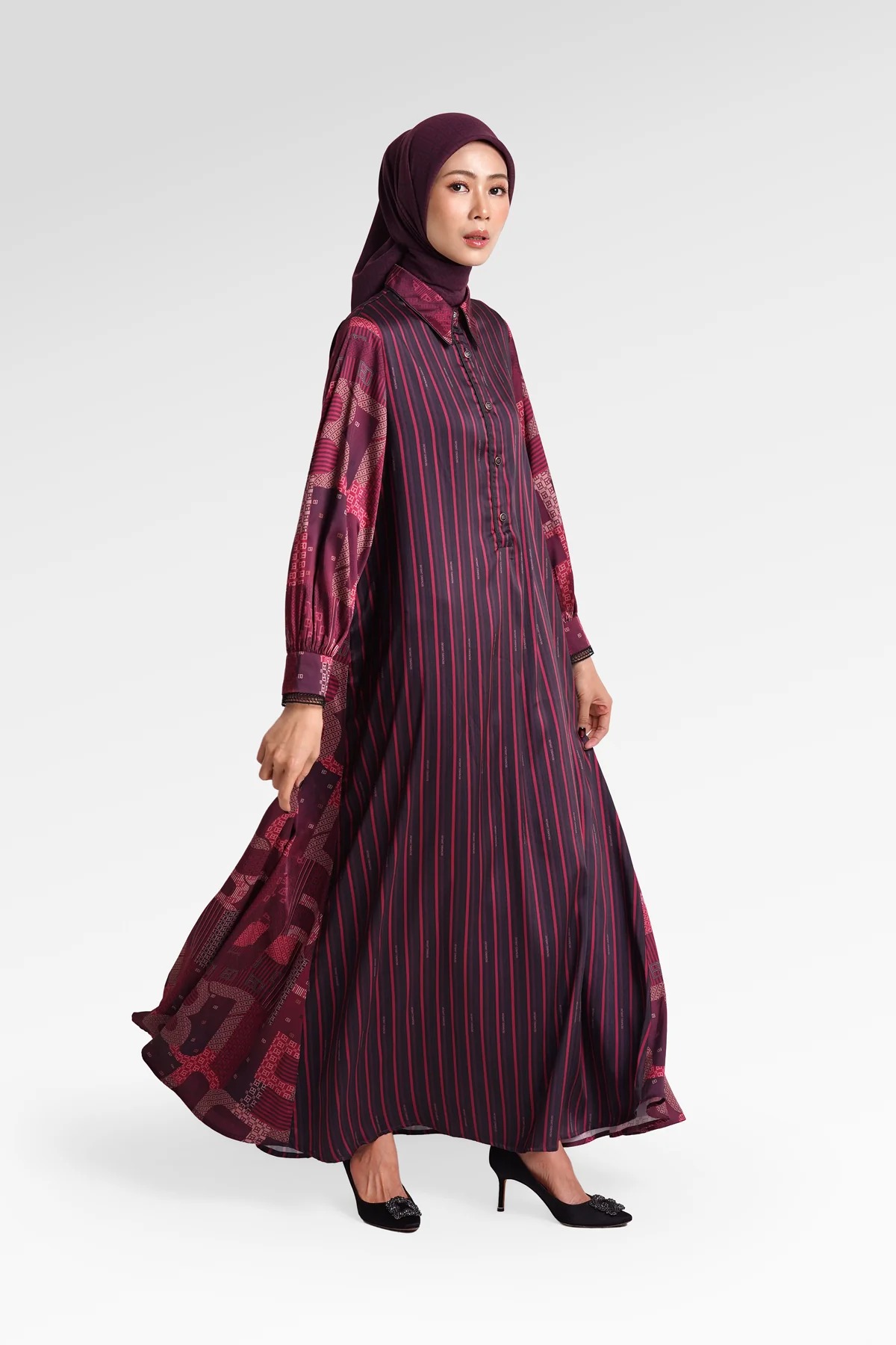 MONO LINE MAXI DRESS - BENANG JARUM