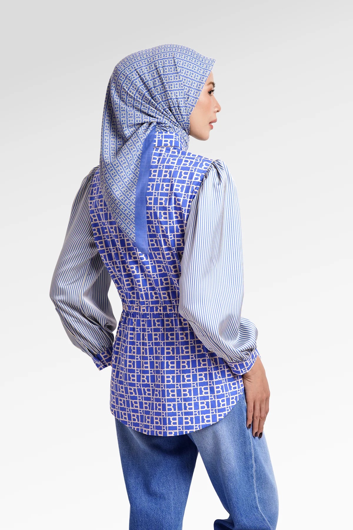 MONO PUZZLE DRAWSTRING SHIRT - BENANG JARUM