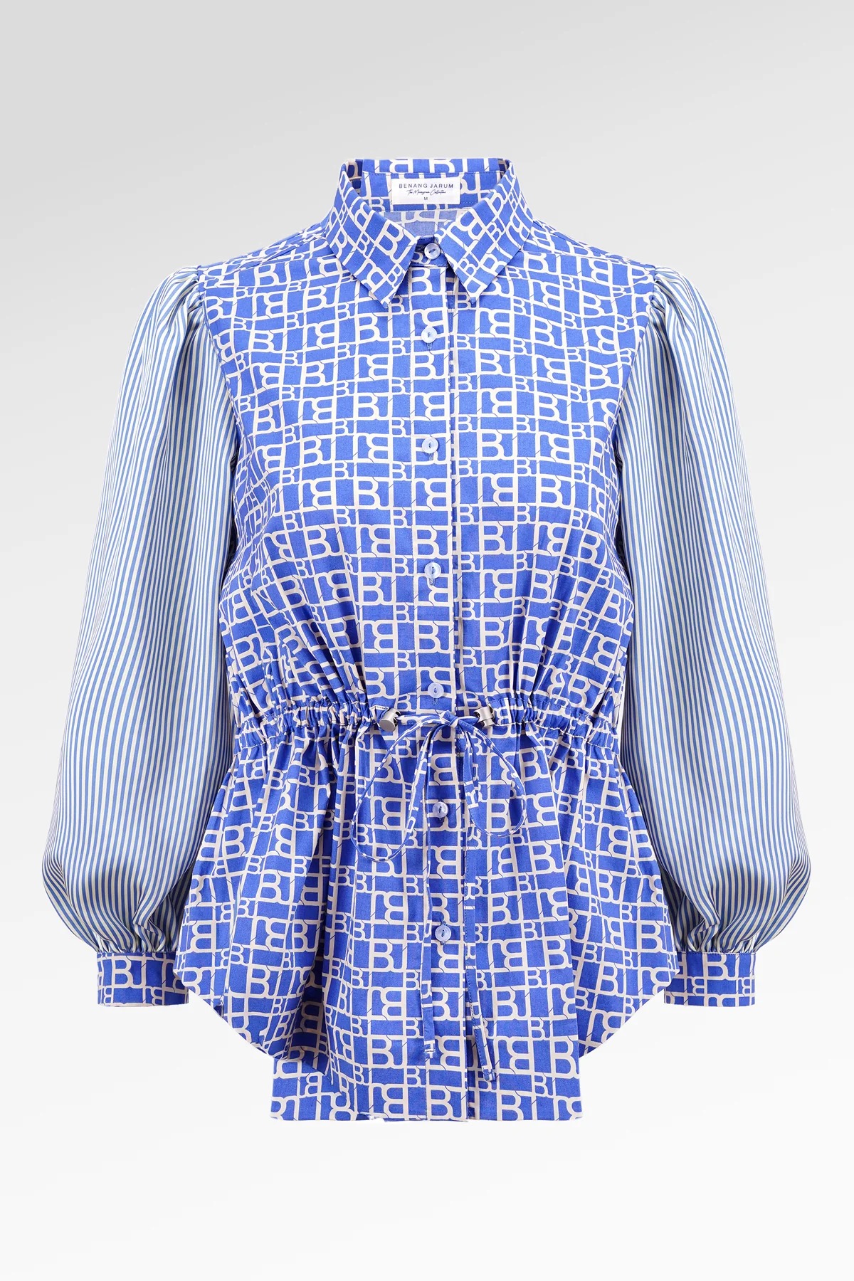 MONO PUZZLE DRAWSTRING SHIRT - BENANG JARUM