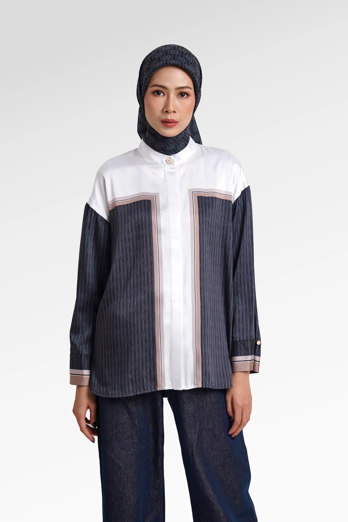 MONO STRIPES SHIRT - BENANG JARUM