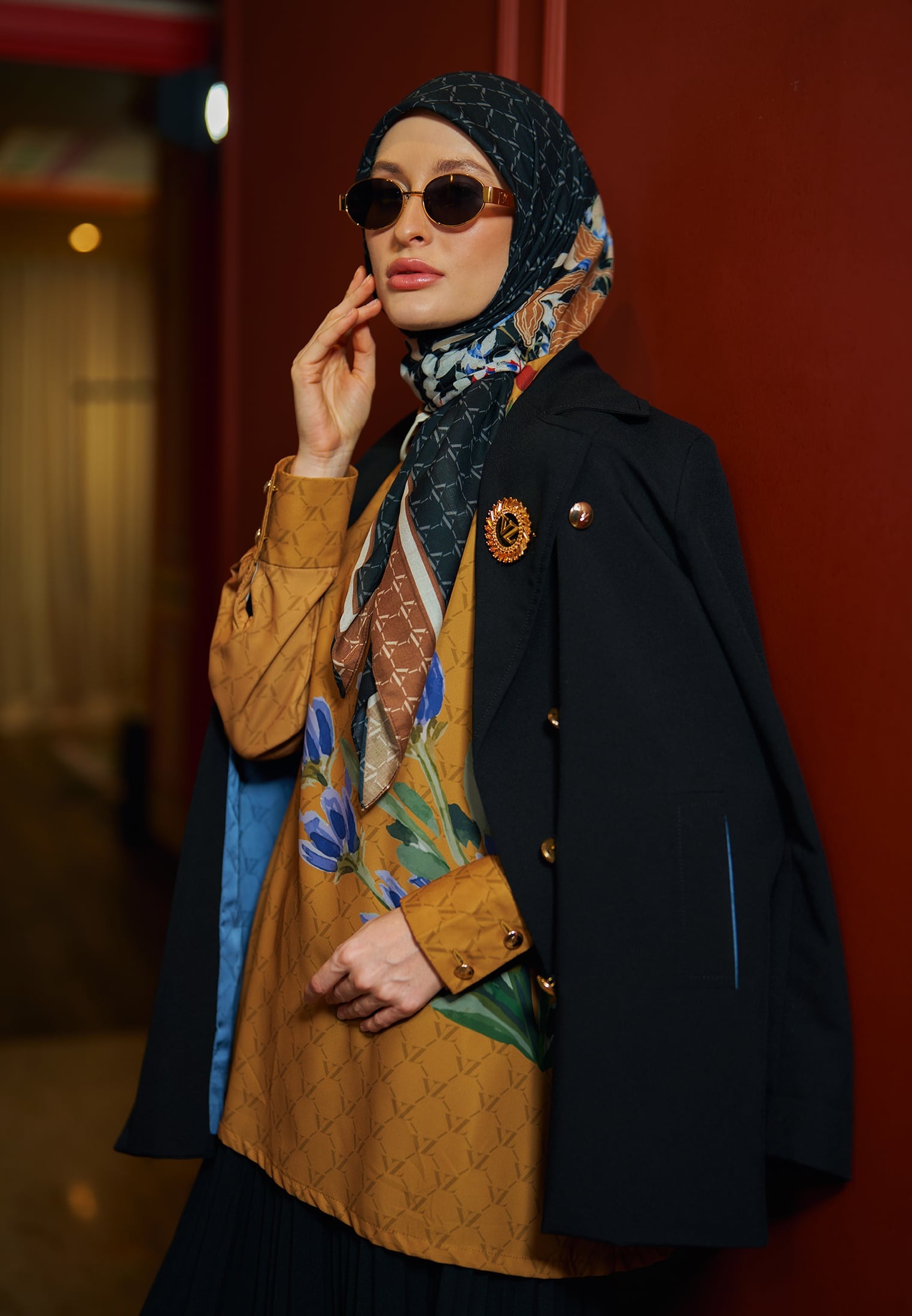 WALNETTEN SCARF - VIVI ZUBEDI