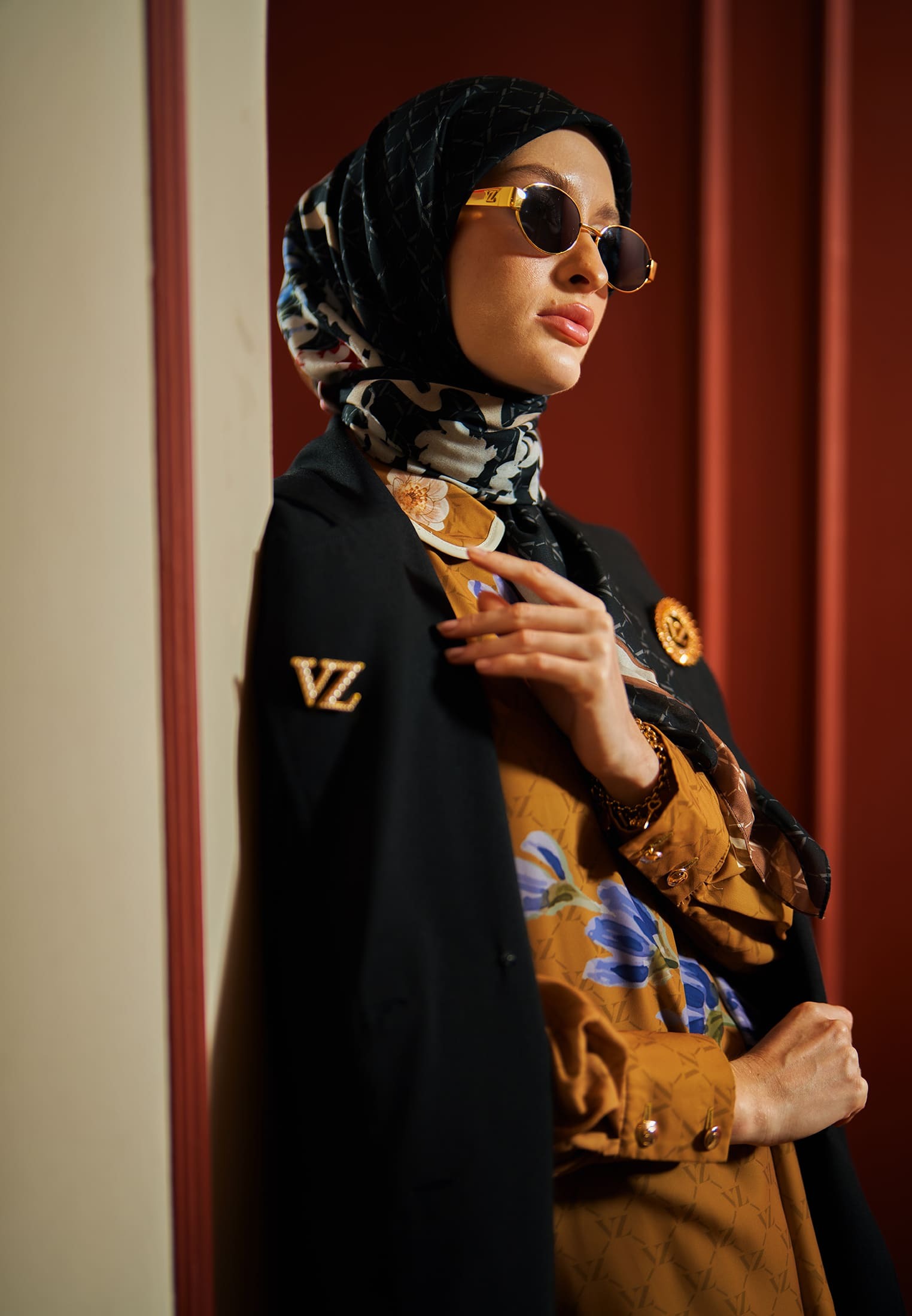 WALNETTEN SCARF - VIVI ZUBEDI