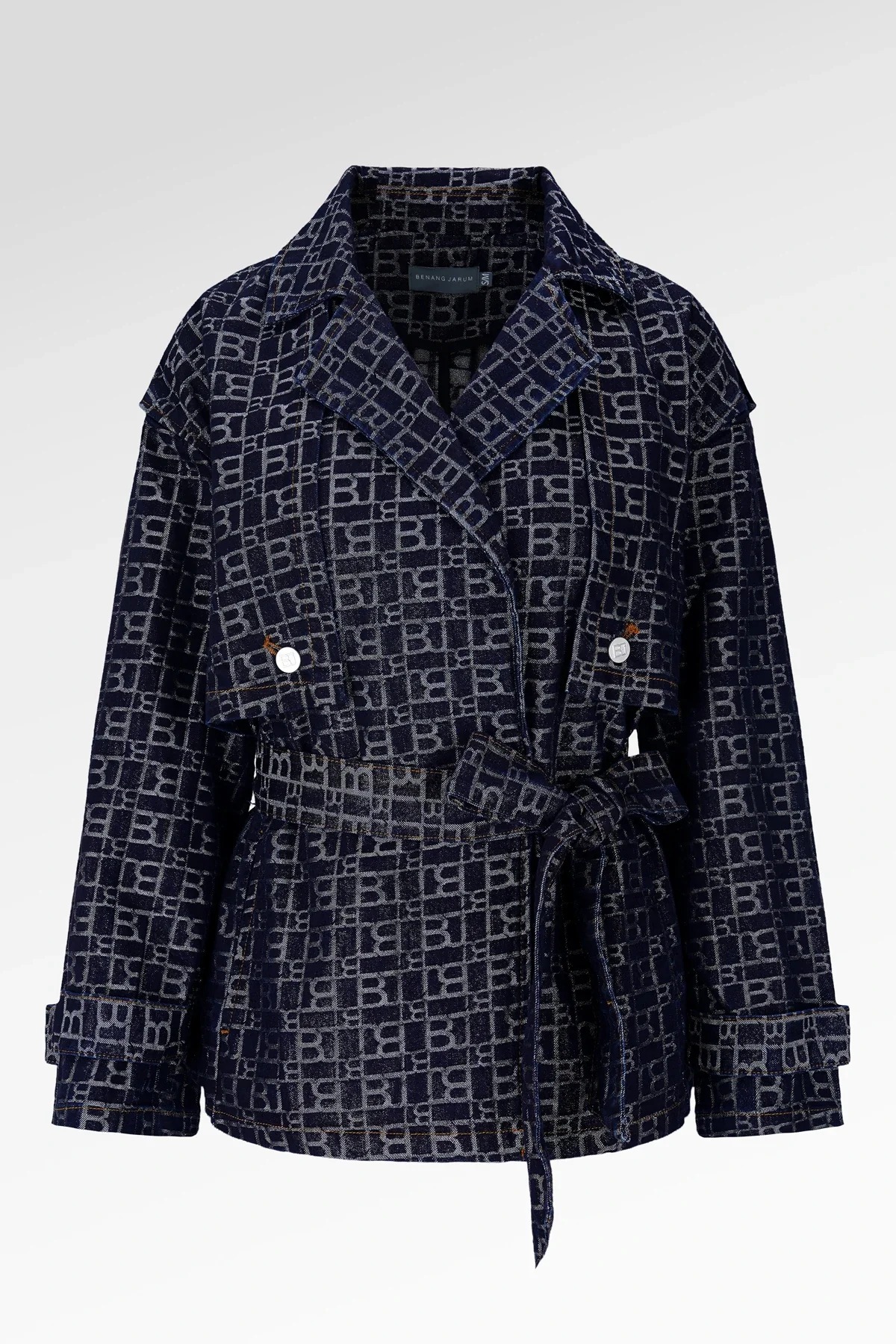 MONO PUZZLE JACQUARD DENIM OUTER - BENANG JARUM