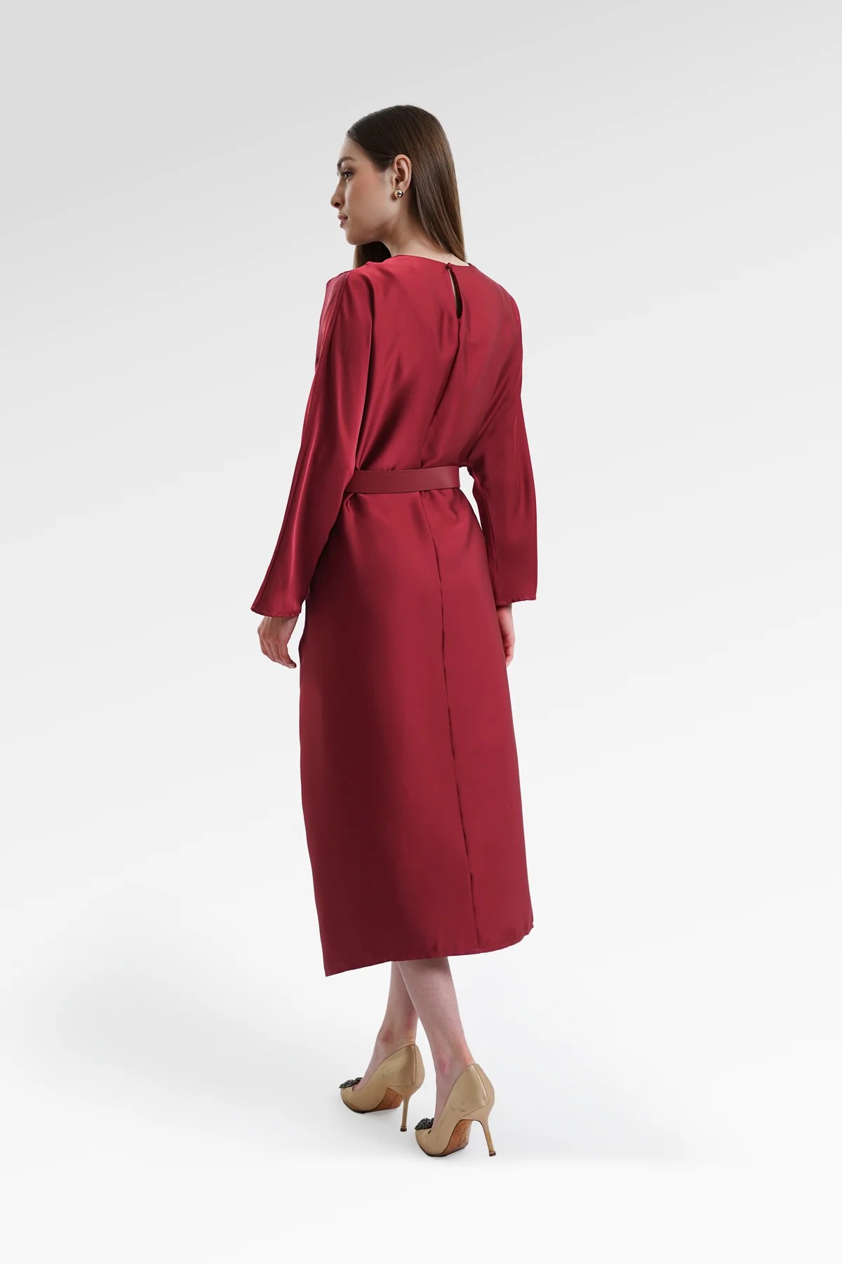 MYA DRAPERY DRESS - BENANG JARUM