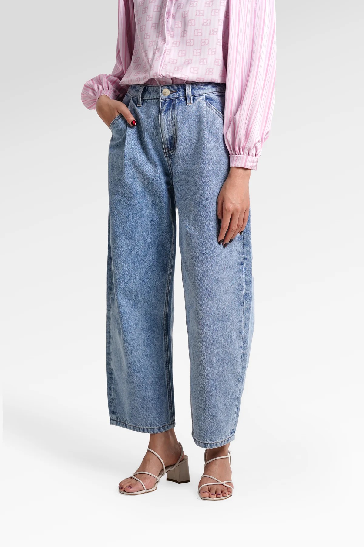 MAYRA DENIM PANTS - BENANG JARUM