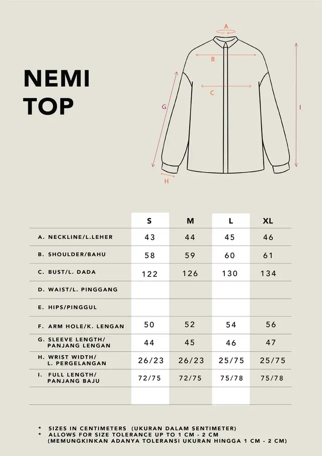 NEMI REGULAR FIT TOP - KAMI