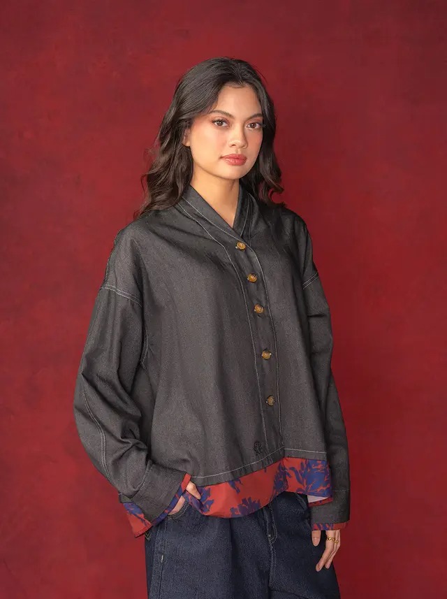 NESSA OVERSIZED TOP - KAMI