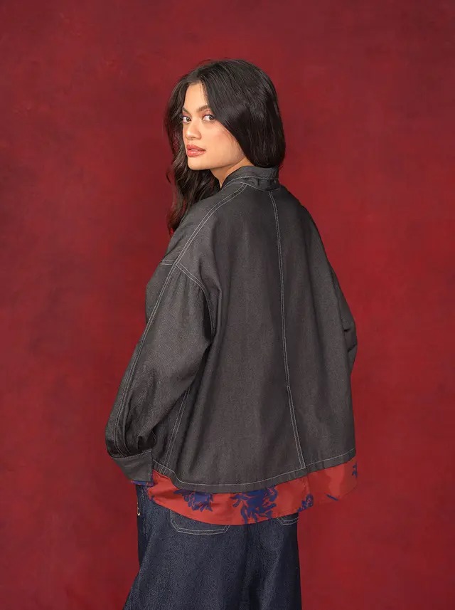 NESSA OVERSIZED TOP - KAMI