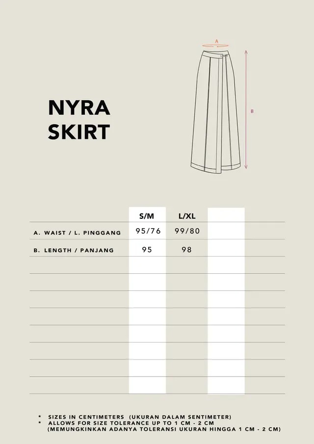 NYRA PLEATED WARP SKIRT - KAMI