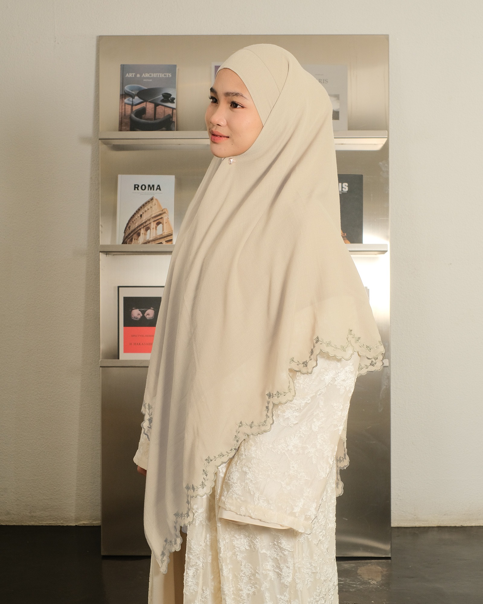 KHIMAR BANDANA SULAM FATIMAH - GHANIEA