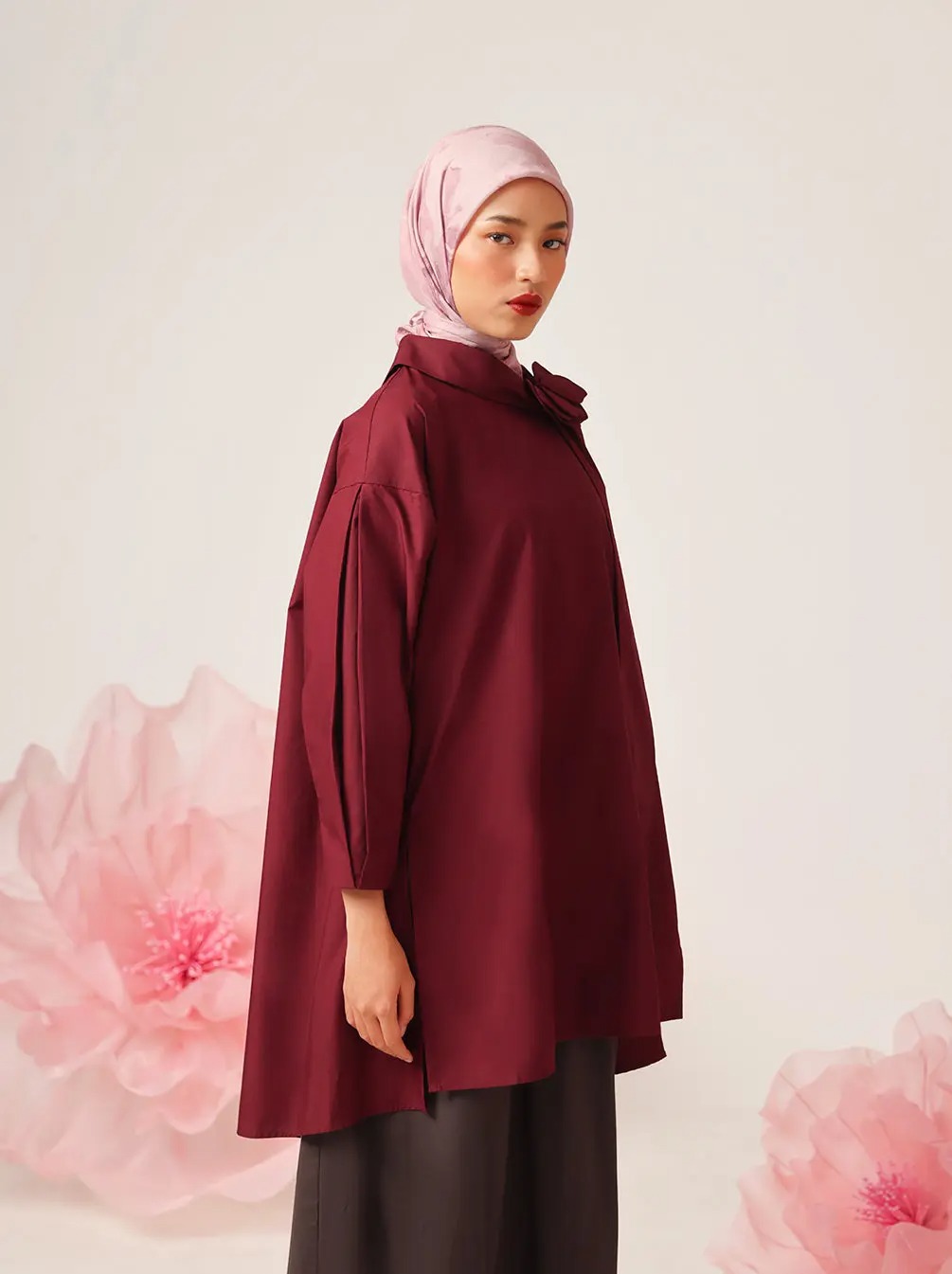 PEONY LOOSE TUNIC - KAMI