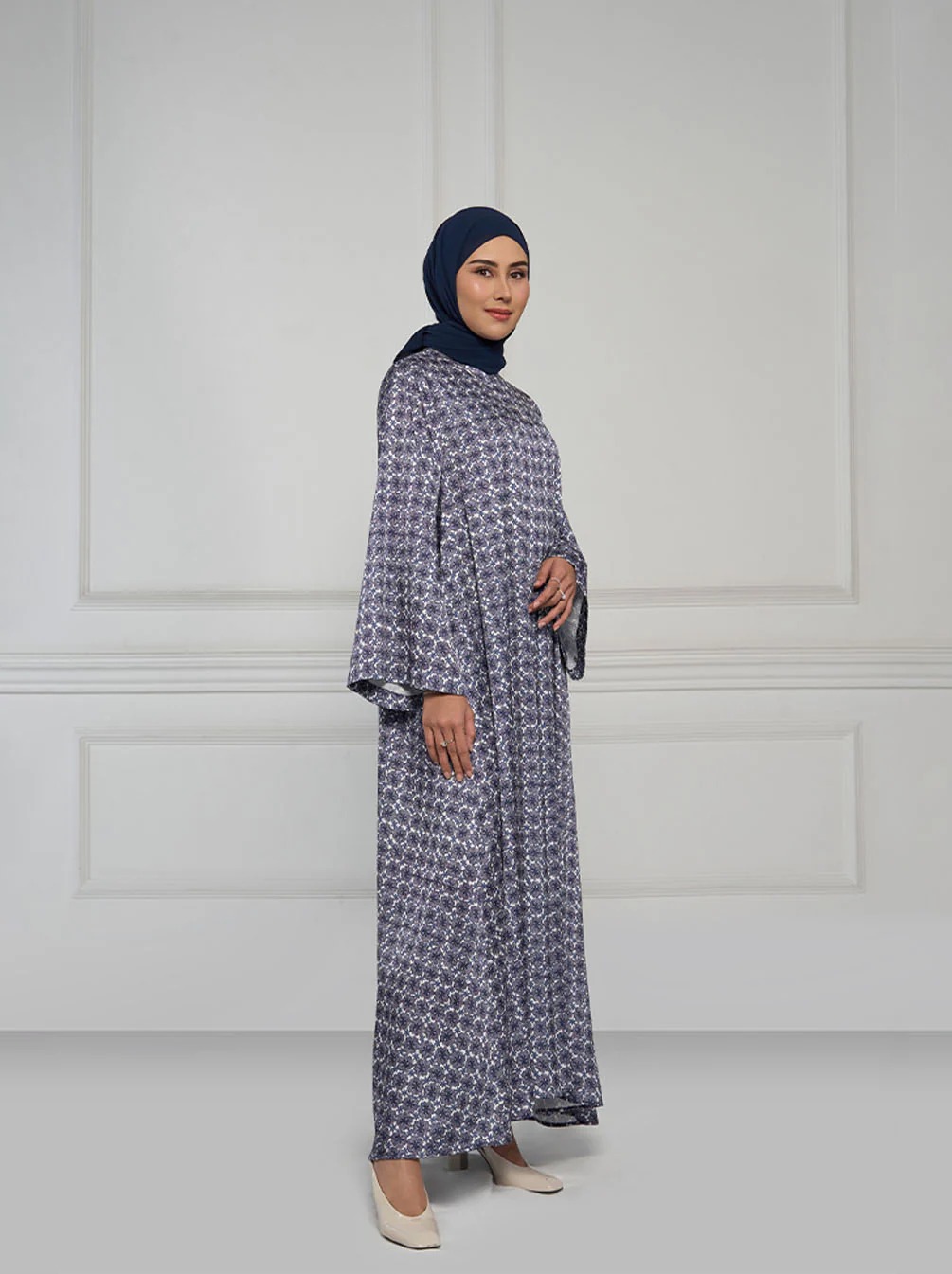 RANIA WIDE SLEEVES DRESS - KAMI