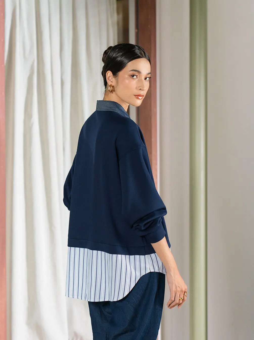 SABA PULLOVER SWEATER - KAMI