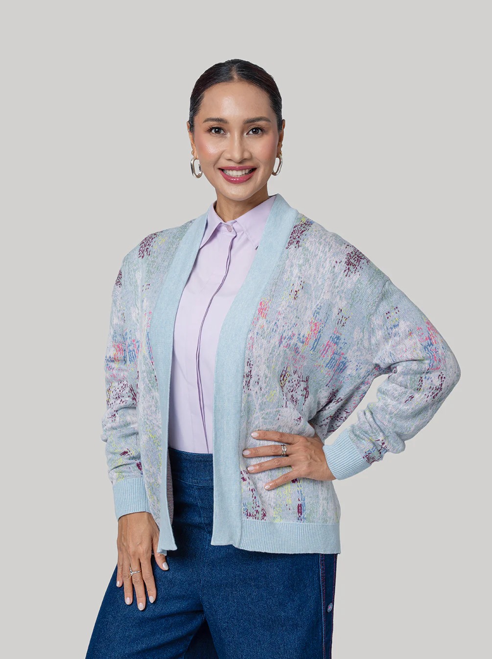 SAVARA REGULAR FIT CARDIGAN -  KAMI