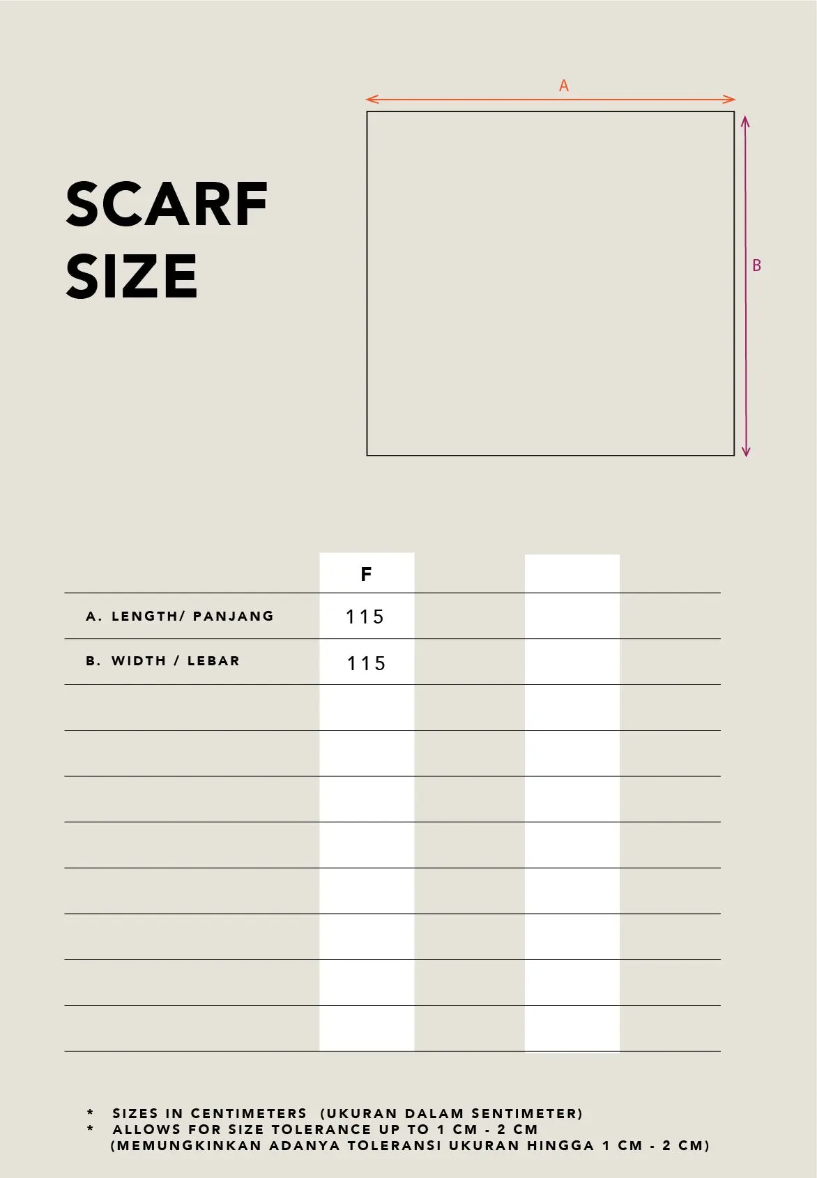TENKA TIAN SIGNATURE SCARF - KAMI