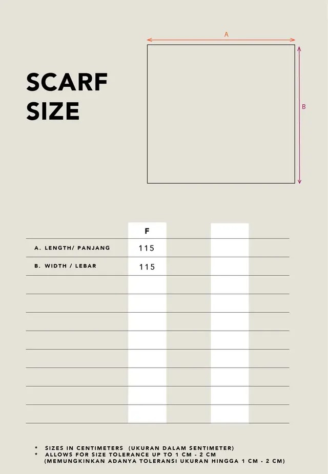 KROMA SISSU SIGNATURE SCARF - KAMI