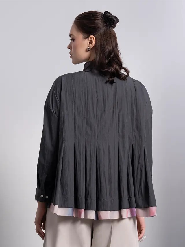 SHANAYA PLEATED TOP - KAMI 