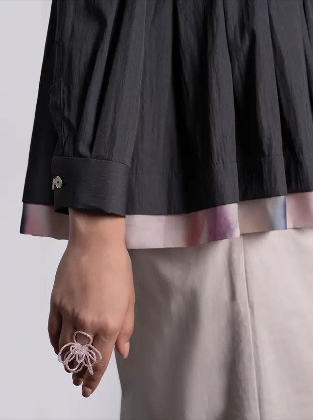 SHANAYA PLEATED TOP - KAMI 