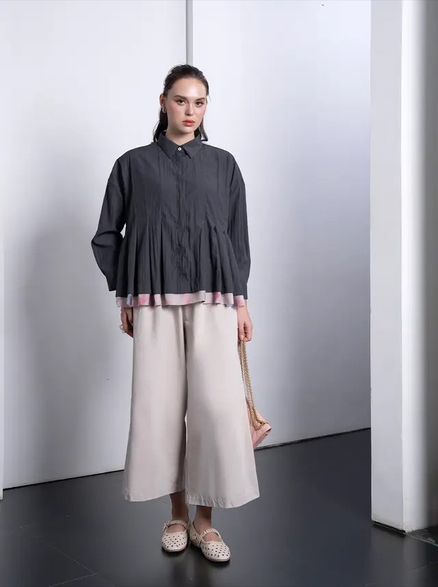 SHANAYA PLEATED TOP - KAMI 