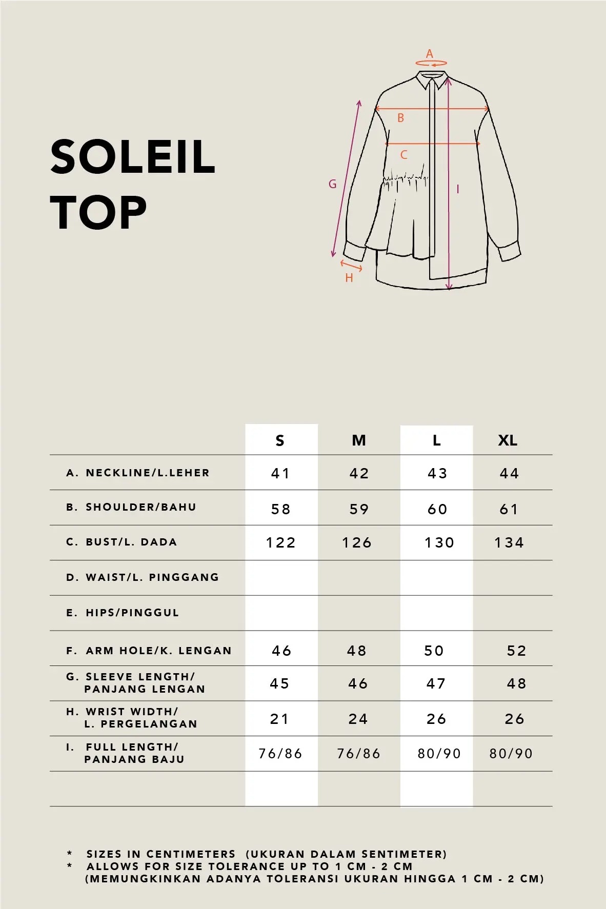 SOLEIL GATHERED WAIST TOP - KAMI