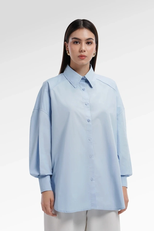 Image of SARA OVERSIZE SHIRT - BENANG JARUM