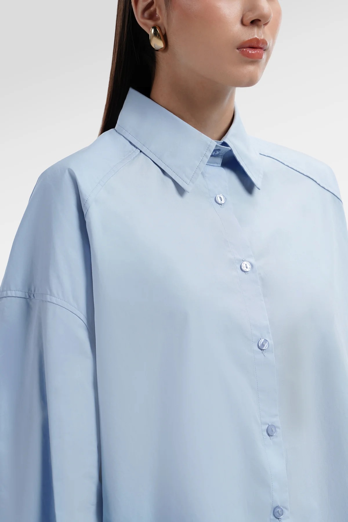 SARA OVERSIZE SHIRT - BENANG JARUM