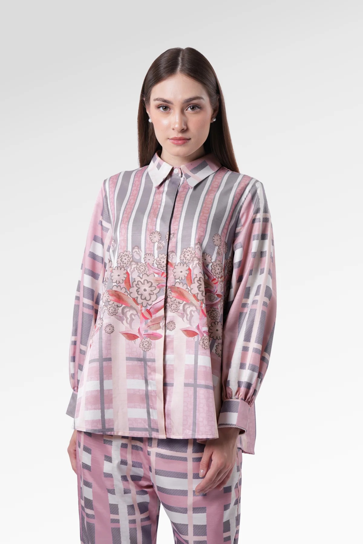 SELENA YOKE SHIRT - BENANG JARUM