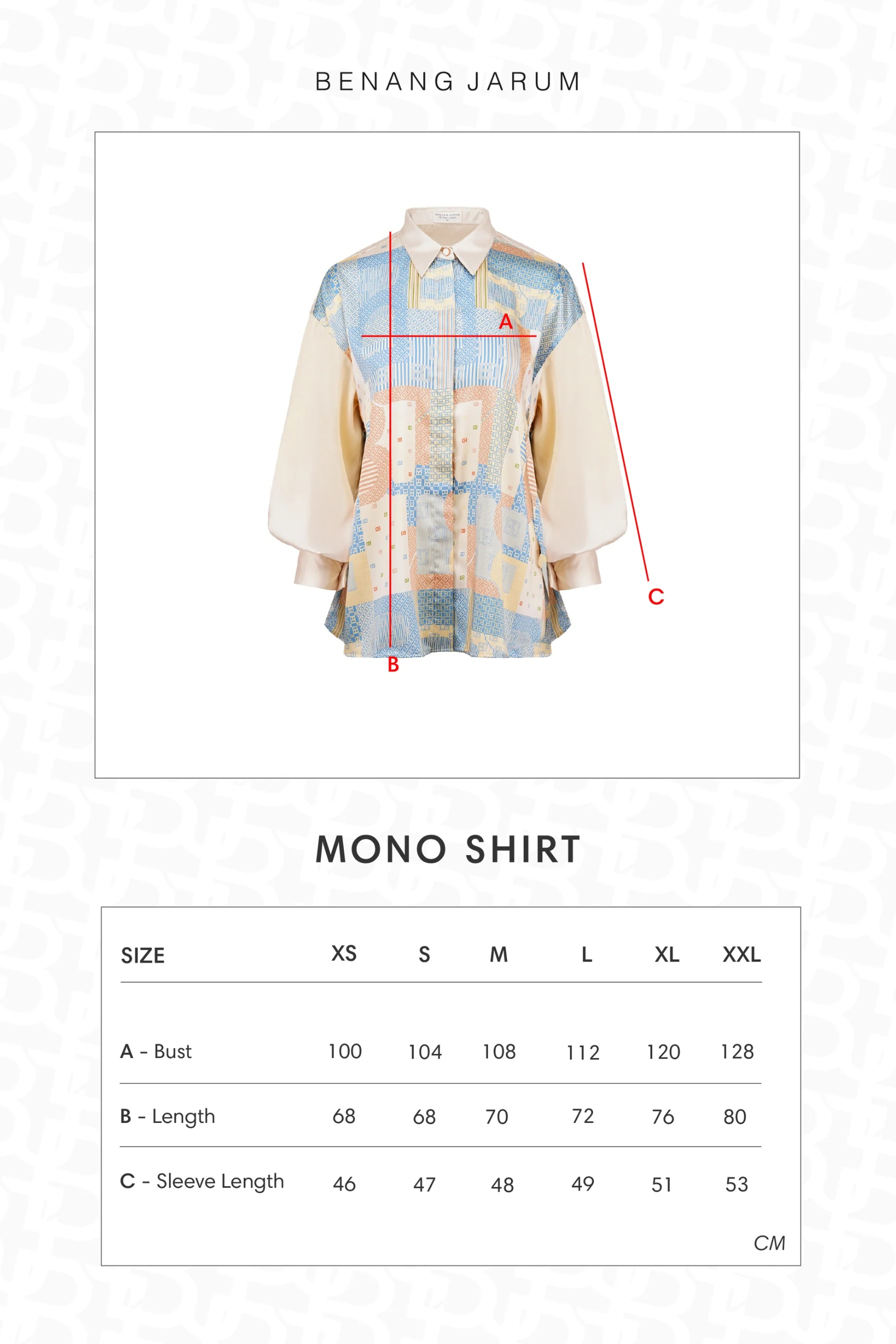 MONO SHIRT - BENANG JARUM