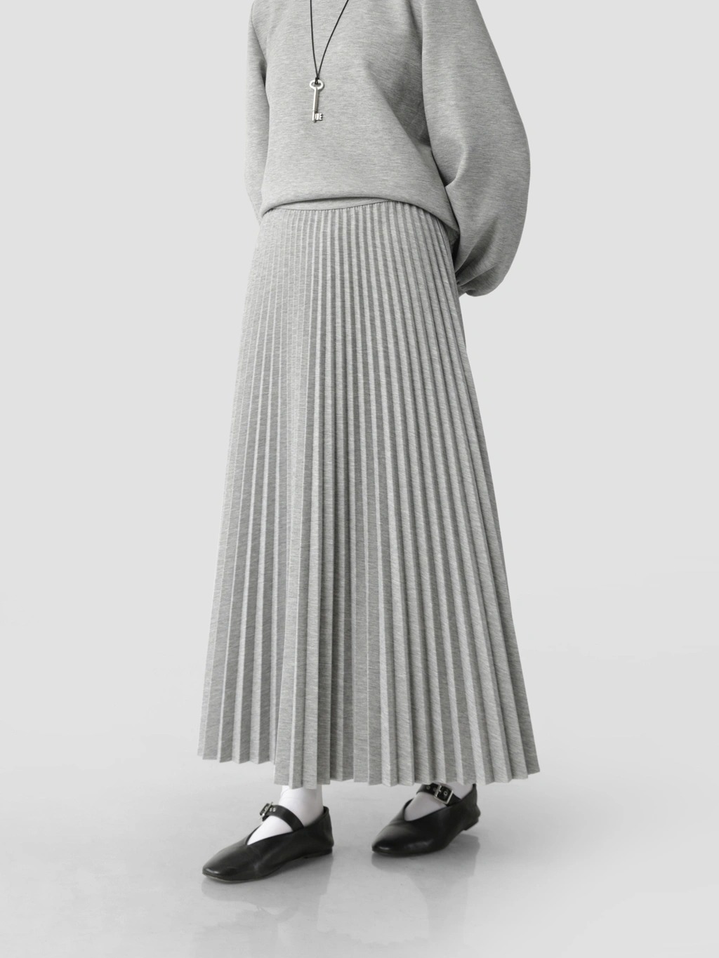 BONDED SUNRAY SKIRT - SABAMODEST
