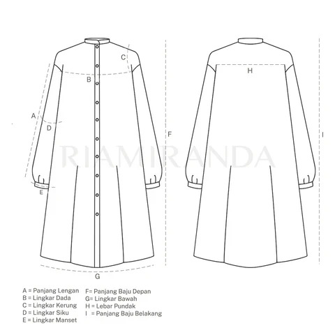 SAZAIN TUNIC SET - RIA MIRANDA
