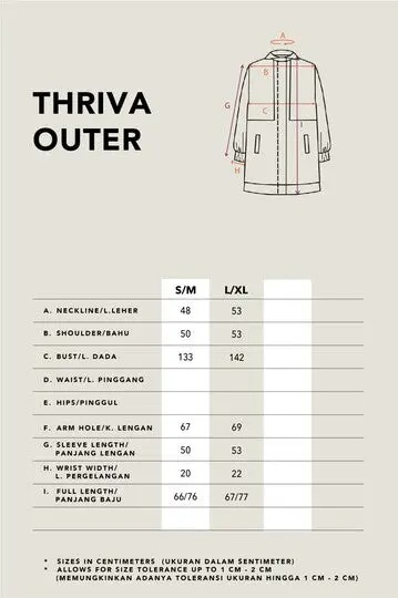 THRIVA PARKA LOOSE OUTER - KAMI