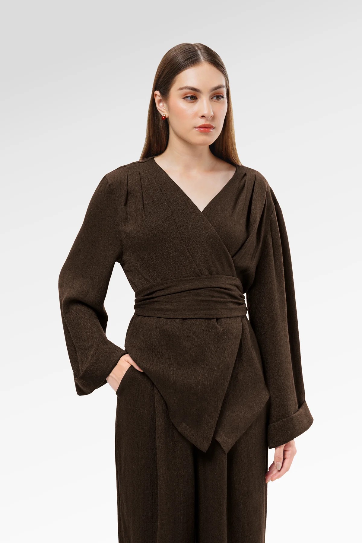 VIONA WRAP OUTER - BENANG JARUM