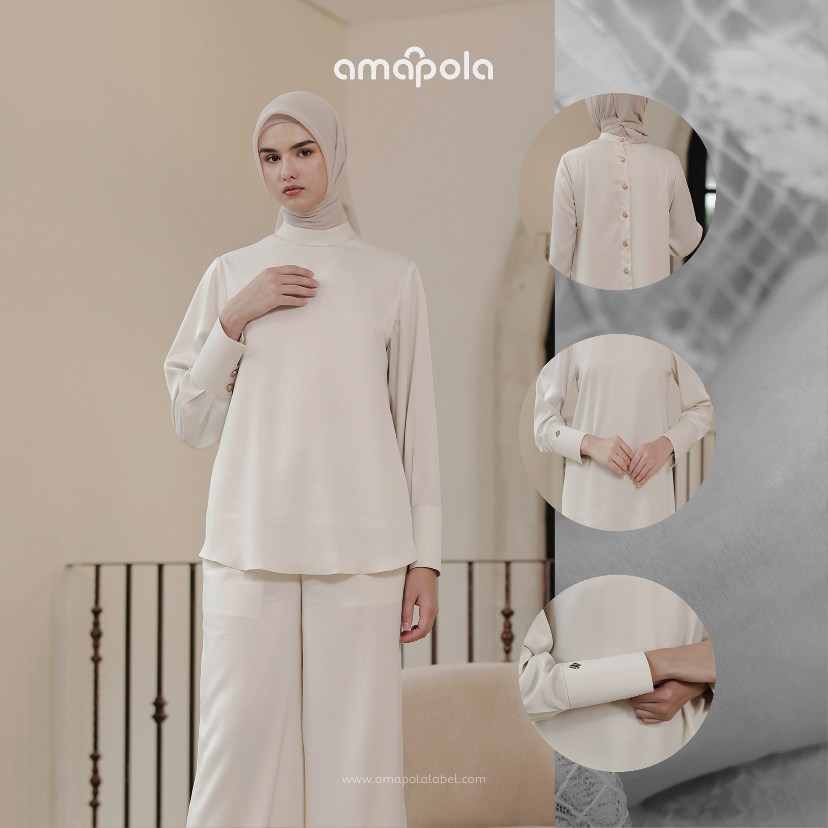 PETAL SHIRT - AMAPOLA LABEL