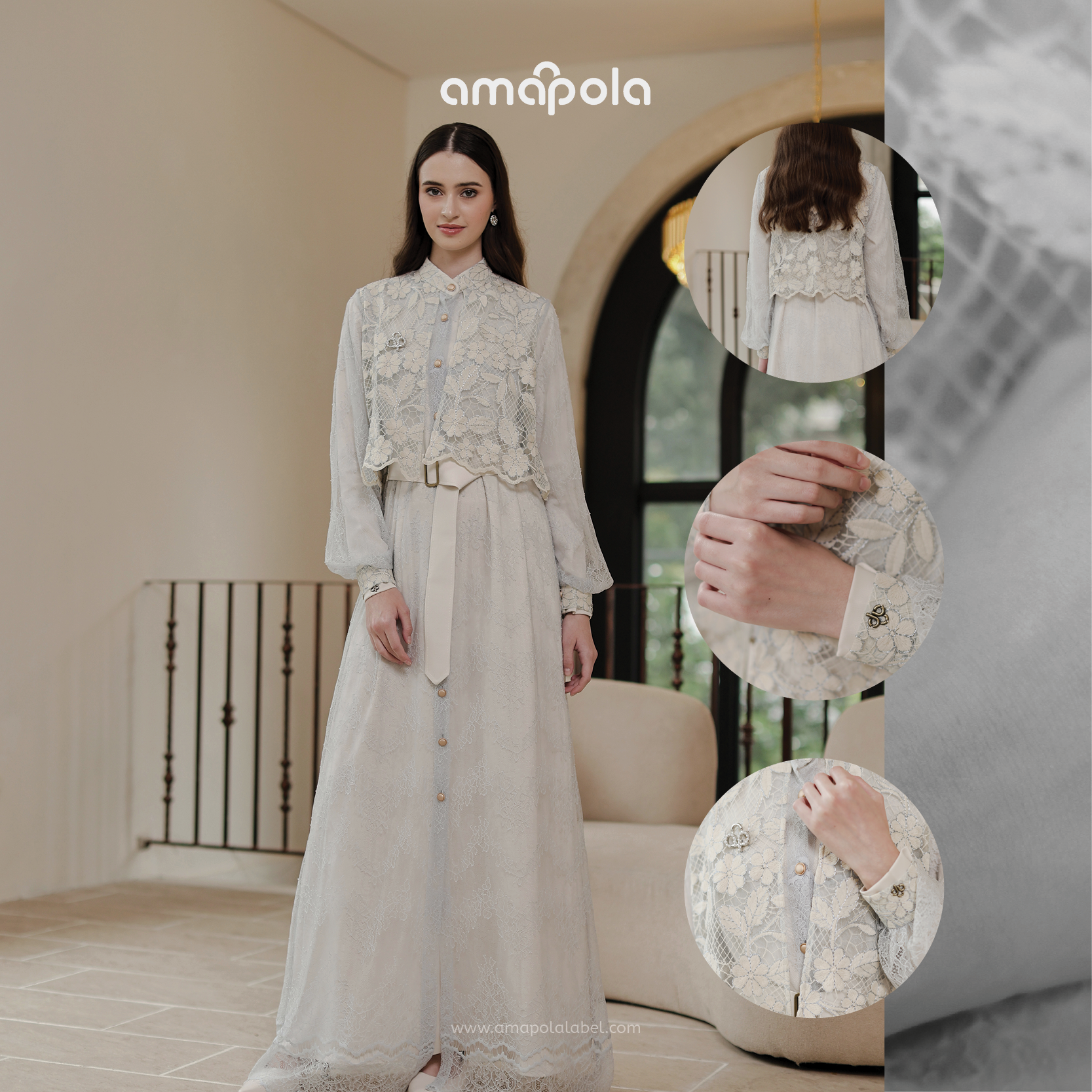 BLOSSOM SHIRT DRESS - AMAPOLA LABEL