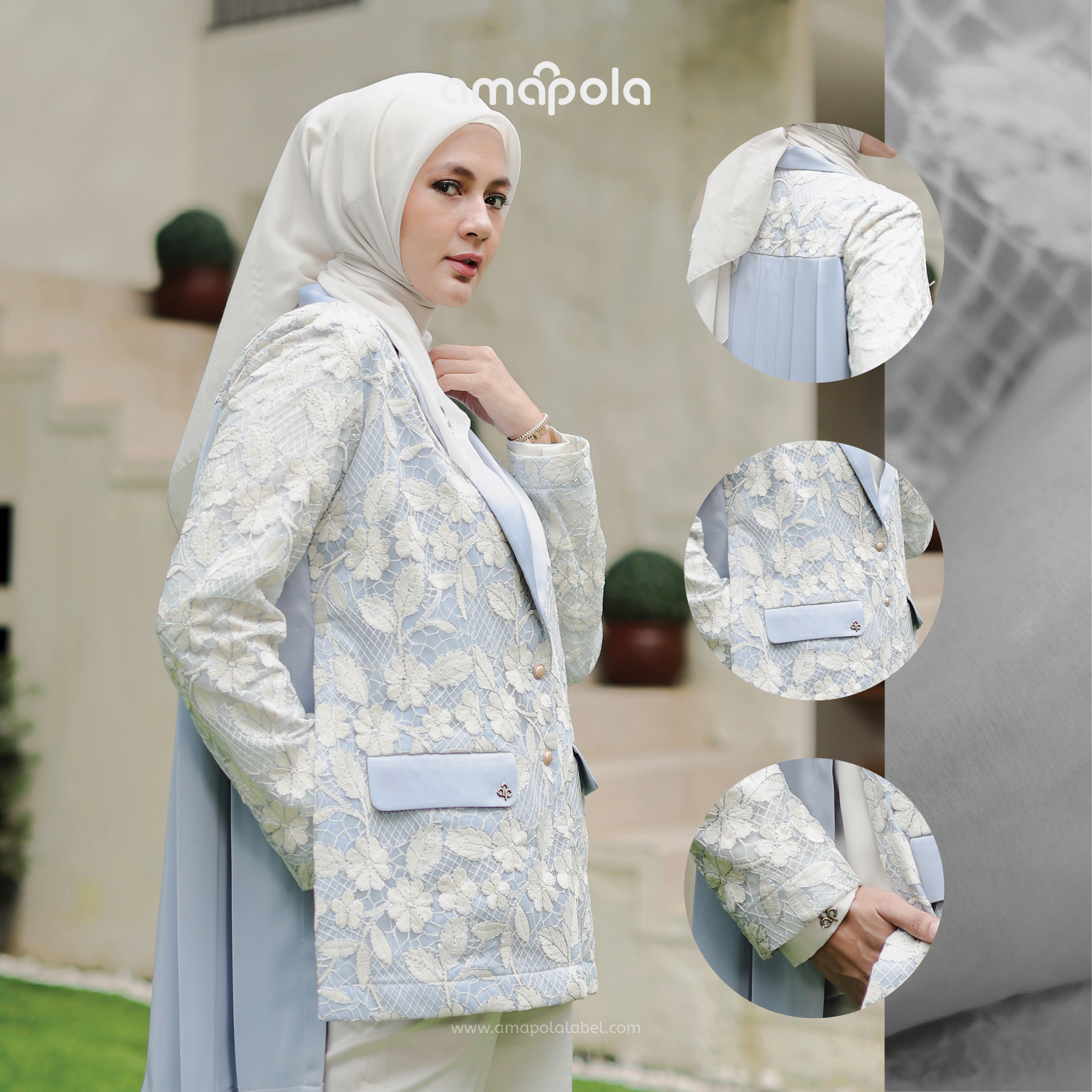 BLOSSOM BLAZER - AMAPOLA LABEL