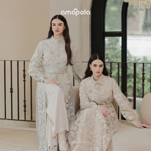 Image of BLOSSOM LONG SHIRT - AMAPOLA LABEL