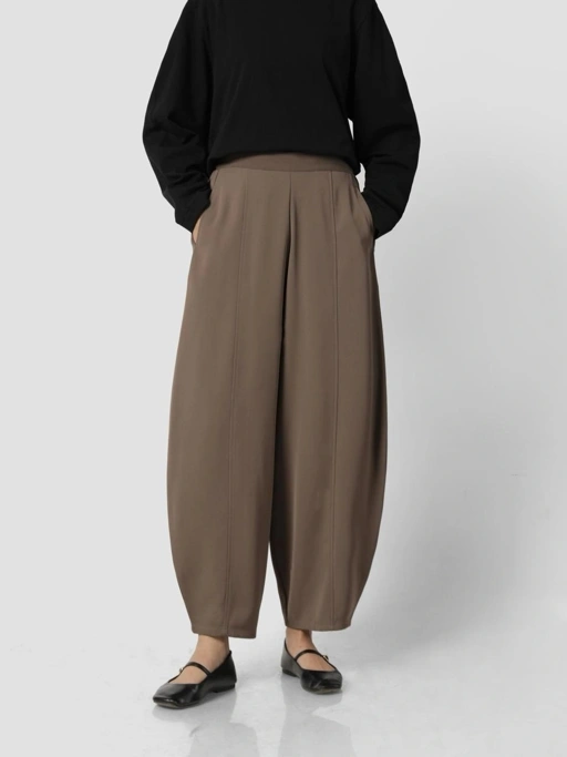 Image of OSAKA CREPE PANTS - SABAMODEST