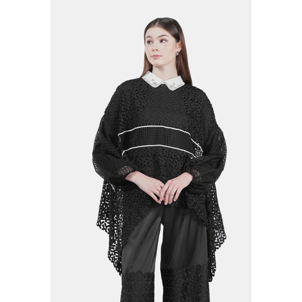 ETHEREAL BATWING BLOUSE - BENANG JARUM