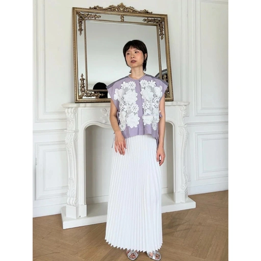 Image of VEST PRADA BLOOM 3D - GHANIEA