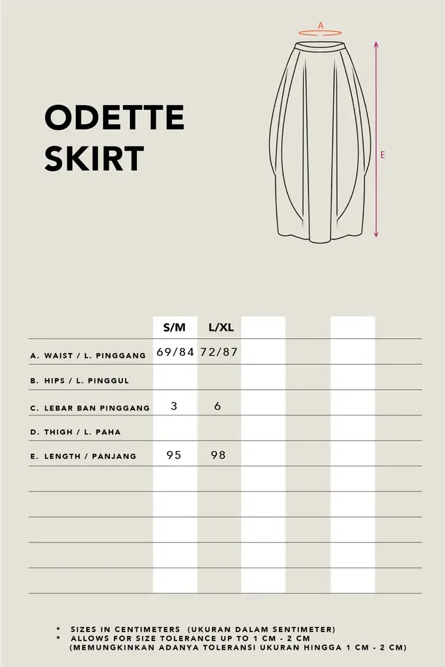 ODETTE DRAPE SKIRT - KAMI